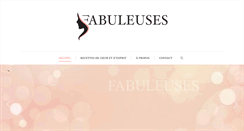 Desktop Screenshot of fabuleuses.com